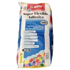 Image of Mapei Super Flexible Tile Adhesive 20kg Grey