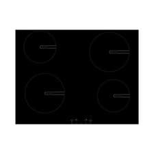 Image of Solt SCER6015 60cm Ceramic Hob Black 4 Zone Touch Control 15 Min Timer