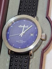 Image of Ingersoll men's watch with blue dial - (model IN33207BL)