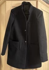 Image of Men’s Navy Strand Collar Smart Lined Coat 42ins Chest