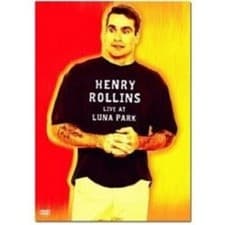 Image of HENRY ROLLINS "LIVE AT LUNA PARK" DVD 8 TRACKS NEW