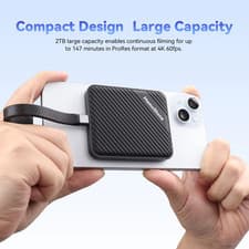 Image of KingSpec Portable SSD 256GB/512GB/1TB USB-C 3.1 Gen2 External Hard Drive