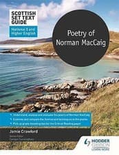 Image of Scottish Set Text Guide: Poetry of Norman MacCaig for National 5 and Higher ...