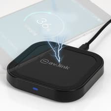 Image of Phone Charger Fast Wireless 10W 7.5W 5W Charging Pad iPhone Samsung Compatible