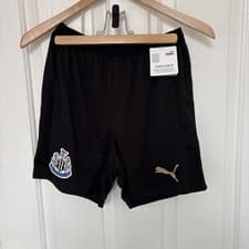 Image of Newcastle United 2018-2019 Home Shorts Age 13-14 Years New With Tags (B284)