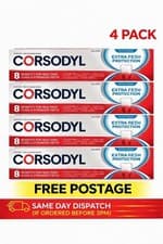 Image of Corsodyl Complete Protection Toothpaste Extra Fresh - ( 4 pack X 75ml)