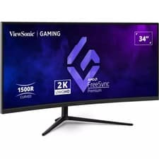 Image of ViewSonic Monitor 34inch UltraWide QHD 180Hz VA Curved 1500R HDR10 VX3418C-2K