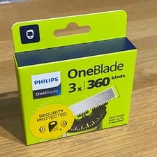 Image of Philips OneBlade 360 3 x Replacement Razor Blades Shaver Trimmer 100% Original