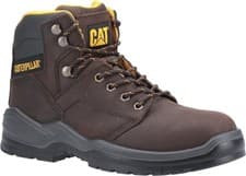 Image of Mens Caterpillar Striver Safety Steel Toe/Midsole S3 Work Boots Sizes 4 to 13