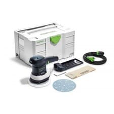 Image of Festool ETS150 3 EQ 240v Eccentric Sander 571901 Systainer 3 pin uk plug 576073