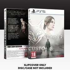 Image of Silent Hill 2 Remake PS5 Custom Slip Cover Sleeve PS5 Case or Steelbook NO GAME