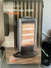 Image of Fine Elements HEA1004 1200W Halogen Heater - White