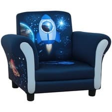 Image of HOMCOM Kids Armchair Toddler Sofa Children Chair with Armrest for 3-5 Years