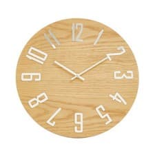 Image of Vitus Natural Wood Effect Wall Clock