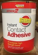 Image of Everbuild Instant Contact Adhesive – 5L Tin