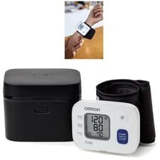 Image of Omron RS2 Automatic Wrist Blood Pressure Monitor with Storage Case - OPEN BOX