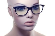 Image of TOM FORD Blue Block Eyeglasses Women Men Small FT5712 001 50mm Square BLACK GOLD