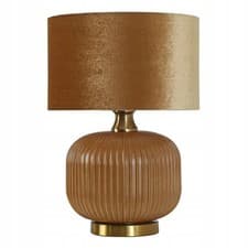 Image of Gold Table Lamp 48cm E27 Led New