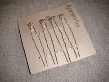 Image of Accessorize Hair Clips Grips (4 Pack)