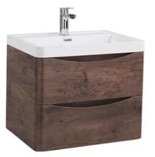 Image of New High Quality Modern Chestnut Bathroom Units Furniture Cabinet Sink Vanity WC