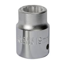 Image of Sealey WallDrive Socket 19mm 3/4" Square Drive Individual Steel Impact Socket