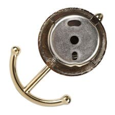 Image of Ceramic Zinc Alloy Decorative Wall Hook Space Saving Coat Hanger Type B