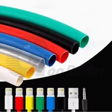 Image of Heat Shrink Tube 3:1 Adhesive/Glue Lined Φ6.4mm 9.5mm 12.7mm Heatshrink Sleeving