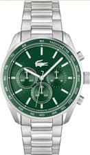 Image of Lacoste Chronograph Quartz Watch Boston Collection for Men with Stainless Steel