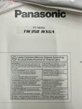 Image of Panasonic LCD Projector PT-TW350 Series with Remote Control - Brand New