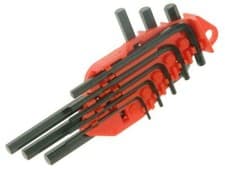Image of Stanley Tools Hexagon Key Set Of 8 Metric (1.5-6Mm) STA069251