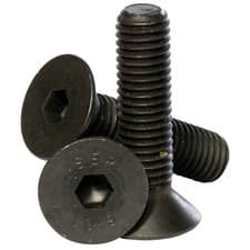 Image of M2 M2.5 M3 M4 High Tensile 10.9Socket Countersunk Screws Black Self Colour Bolts