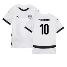Image of 2024-2025 Egypt Away Shirt (Kids) (Your Name)