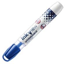 Image of Uni-Ball Inkview Whiteboard Marker Pens PWB-202 - Assorted Colours & Pack Sizes