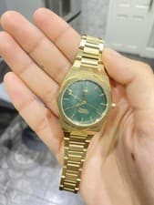 Image of Vivienne Westwood Limehouse Emerald Green Dial Gold Watch VV244GRGD