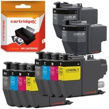 Image of 10 Pack Non-OEM LC422XL Ink Cartridge For Brother MFC-J6540DW MFC-J6540DWE