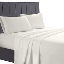 Image of Luxury 100% Egyptian Cotton 200 Thread Count Flat Sheet Single Double King SK