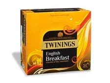 Image of Twining English Breakfast Tea Bags Individually Wrapped x 50