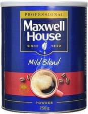 Image of Maxwell House Mild Blend Instant Coffee Powder Tin 750 gm