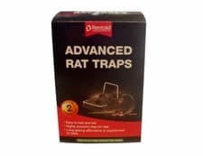 Image of Rentokil Advanced Rat Trap Twin Pack Easy To Bait And Set, Highly Powerful Trap