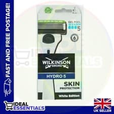 Image of WILKINSON Sword HYDRO 5 RAZOR SKIN PROTECTION WHITE EDITION -