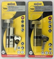 Image of Yale Anti-Snap Thumb Turn Euro Cylinder British Standard