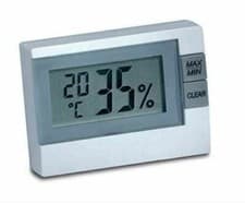 Image of TFA Dostmann Digital Thermo-Hygrometer, Multi-Colour, 19.3 x 4.2 x 26.7000000000