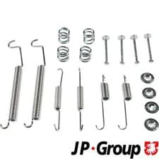 Image of Brake shoe fitting kit Rear Axle 4364002410 JP GROUP for CITROËN RENAULT PEUGEOT