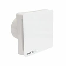 Image of MANROSE IPX5 Quiet Extractor Fan 100mm with Timer