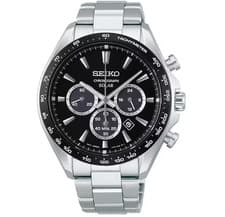 Image of Seiko Selection SBPY185 Solar Chronograph Sapphire 10BAR 42mm Men's Watch