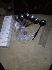 Image of UTOPIA Stainless Steel Teardrop Dessert Spoon Cutlery Dinning Spoon Pack Of 12