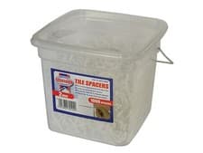 Image of Faithfull - Tile Spacer Long Leg 2mm Tub of 1000 - 2-1000