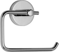 Image of Croydex QM411141 Flexi-Fix Pendle Toilet Roll Holder, Chrome, Metal