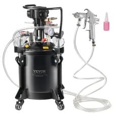Image of VEVOR Spray Paint Pressure Pot Tank 10 L/2.5 gal Fully Automatic Stirring 70 psi
