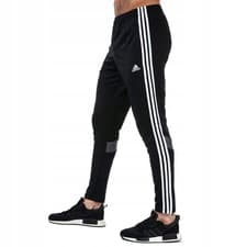 Image of Adidas Match Mens Joggers Bottom Track Pants Black Size. L